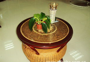 藤椅与柳编 花卉空间中的自然家具